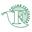 Il logo Foliar Fertilizer evidenzia i prodotti da somministrare per via fogliare che si caratterizzano per la sicurezza d'impiego, per il basso peso molecolare e per la presenza di amminoacidi in forma prevalentemente levogira.