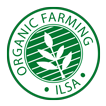 The Organic Farming ILSA logo certifies that the fertilizer can be used for organic farming.